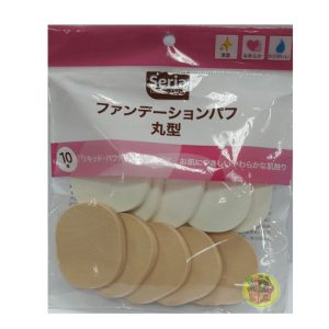 特價-日本進口 Seria 粉撲 化妝海綿 10入~丸型